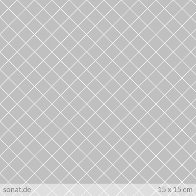 Quadrate 15x15 cm diagonal