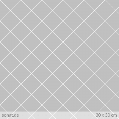 Quadrate 30x30 cm diagonal