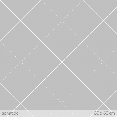 Quadrate 60x60 cm diagonal